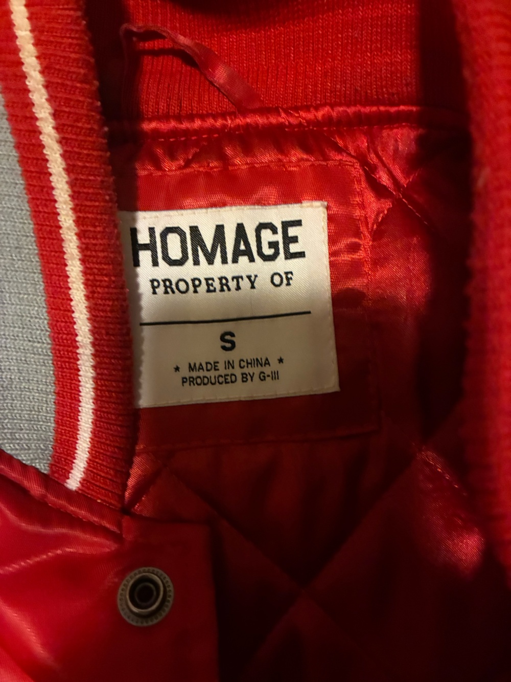 HOMAGE Ohio State Jacket - Picture 2 of 3